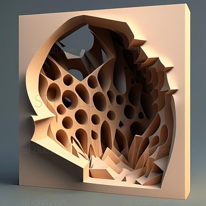 3D model st structure (STL)